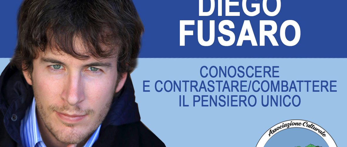 6 Maggio 2023 – Diego Fusaro al Teatro Manzoni di Massarosa (Lucca)