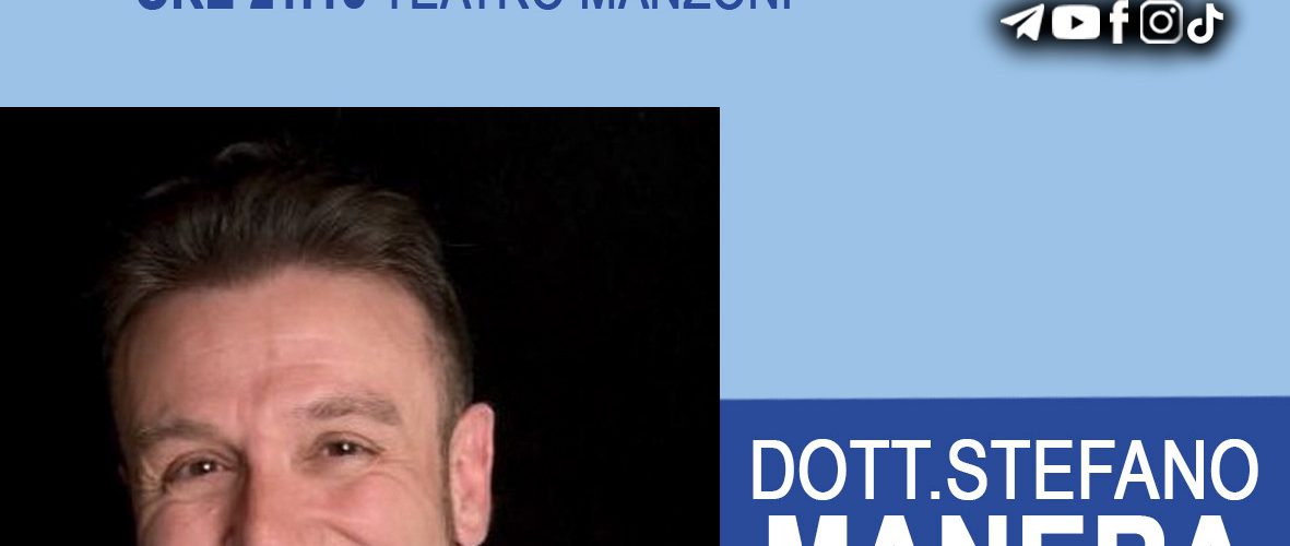 12 OTTOBRE 2024 – Stefano Manera al Teatro Manzoni di Massarosa (Lucca)