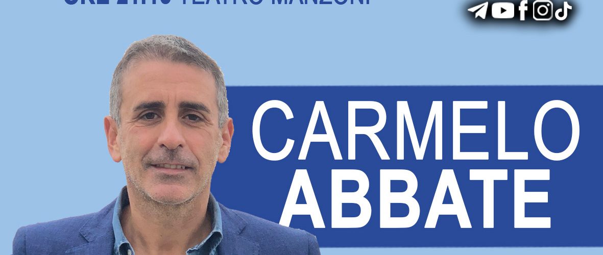 23 NOVEMBRE 2024 – Carmelo Abbate al Teatro Manzoni di Massarosa (Lucca)