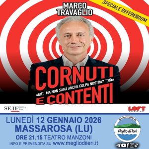 MARCO TRAVAGLIO - Anteprima Nuovo Spettacolo