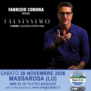 Falsissimo a Teatro - Fabrizio Corona