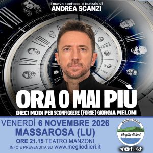 Andrea Scanzi - Anteprima nuovo spettacolo